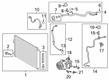 2020 Toyota Highlander A/C Expansion Valve Diagram - 88515-0E160