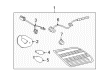 2006 Toyota Avalon Back Up Light Diagram - 81580-AC020