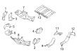 Toyota 86 Exhaust Heat Shield Diagram - SU003-01148