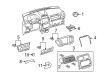 Scion xD Cup Holder Diagram - 55620-52060-B0