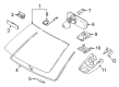 2016 Toyota Land Cruiser Windshield Diagram - 56101-60978