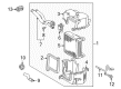 2004 Toyota MR2 Spyder Ambient Temperature Sensor Diagram - 88625-17130