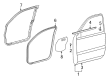 Toyota 4Runner Door Seal Diagram - 62312-35020-B0