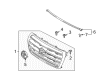 2011 Toyota Land Cruiser Grille Diagram - 53101-60481