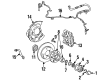 1996 Toyota Land Cruiser Backing Plate Diagram - 47781-60100