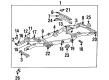 1992 Toyota Land Cruiser Front Cross-Member Diagram - 51201-60122