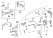 Scion tC Door Handle Diagram - 69210-74030-B4