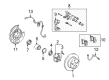 2001 Toyota Highlander Wheel Cylinder Repair Kit Diagram - 04479-48030