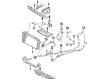 1994 Toyota MR2 Coolant Reservoir Hose Diagram - 16262-74030