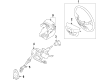 2015 Scion iQ Steering Column Diagram - 45250-74090