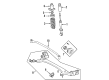 2002 Toyota Prius Sway Bar Kit Diagram - 48812-47010