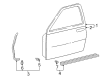 2001 Toyota Tundra Weather Strip Diagram - 67864-0C010