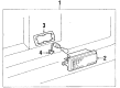 1988 Toyota Tercel Back Up Light Diagram - 81670-16050