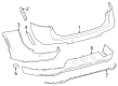 Toyota Crown Bumper Diagram - 52159-3A929