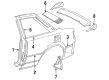 1987 Toyota Celica Door Moldings Diagram - 75660-20030