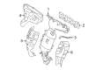 2012 Scion iQ Exhaust Manifold Diagram - 25051-47080