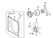 2007 Toyota Tundra Fan Shroud Diagram - 16712-0S010