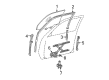 2004 Toyota Camry Window Run Diagram - 68151-AA031