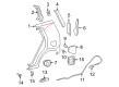 2015 Scion xB Fuel Door Release Cable Diagram - 77035-12580