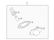 Toyota Corolla Light Socket Diagram - 81275-12520