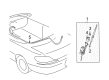 2002 Toyota Solara Antenna Cable Diagram - 86101-AA082