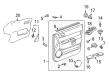 Scion xB Window Motor Diagram - 85720-32160