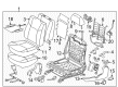 2012 Toyota Tacoma Seat Heater Diagram - 87510-04011