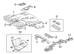 2014 Toyota Highlander Floor Pan Diagram - 58311-0E050