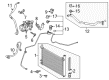 2015 Toyota Prius V A/C Expansion Valve Diagram - 88515-47040