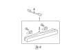 2007 Toyota Camry Light Socket Diagram - 81576-33011