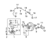 Toyota Highlander Brake Master Cylinder Reservoir Diagram - 47220-48180