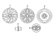 2018 Toyota Camry Spare Wheel Diagram - 42611-33C00