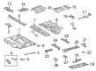 2007 Toyota Highlander Floor Pan Diagram - 58212-48904