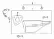 2020 Toyota Corolla Tail Light Diagram - 81581-12280