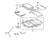 2006 Toyota Highlander Sunroof Diagram - 63201-0E030