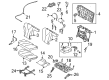 2013 Toyota Venza Armrest Diagram - 72830-0T030-A0