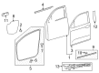 2019 Toyota Sequoia Emblem Diagram - PT413-0C180-02