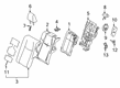 2023 Toyota RAV4 Seat Cushion Diagram - 71652-0R070