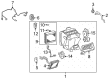 2009 Toyota Highlander A/C Hose Diagram - 88704-48190