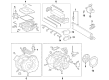 2002 Toyota Avalon Blower Motor Resistor Diagram - 87165-41010