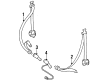 Toyota Paseo Seat Belt Diagram - 73360-16400-B1