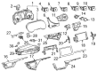 Toyota RAV4 Ignition Lock Cylinder Diagram - 69057-06260