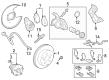 Toyota Grand Highlander Brake Disc Diagram - 42431-0E110