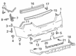 2023 Toyota Camry Bumper Diagram - 52159-0X915