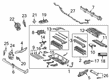 Toyota Camry Battery Cable Diagram - 82123-06110