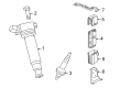 2013 Toyota Highlander Engine Control Module Diagram - 89661-48L20