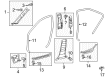 Toyota Camry Door Seal Diagram - 62312-06080-B1