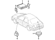 1997 Toyota Paseo Car Speakers Diagram - 86160-16290