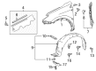 Toyota Fender Diagram - 53801-0R070