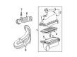 2016 Toyota Corolla Air Duct Diagram - 17881-0T080